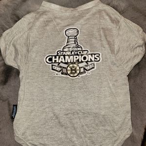 Boston Bruins 2011 Stanley Cup XL Dog shirt